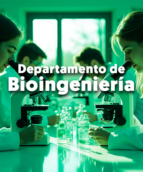 Jefa del Departamento Bioingeniería